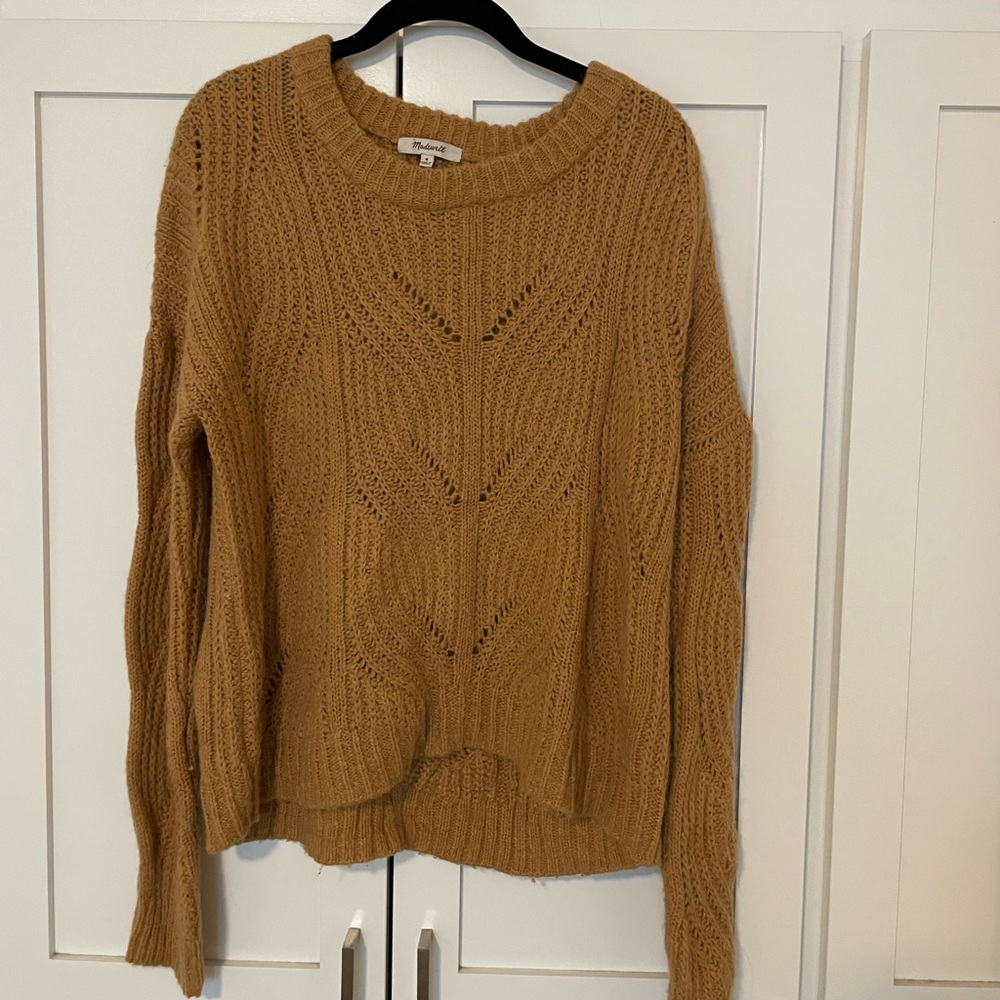 Madewell Tan Sweater SO SOFT